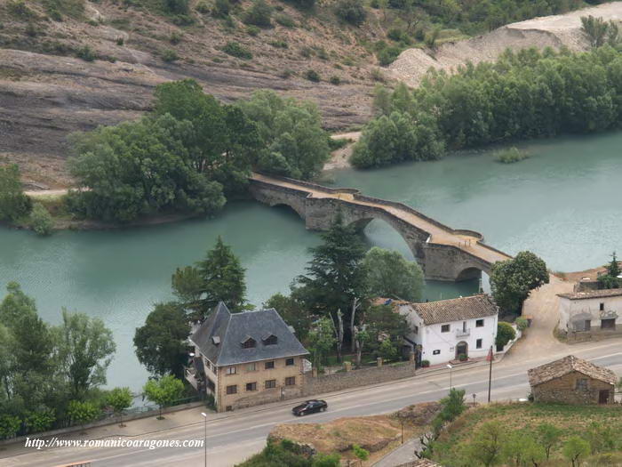 PUENTE ROMÁNICO SOBRE EL ÉSERA